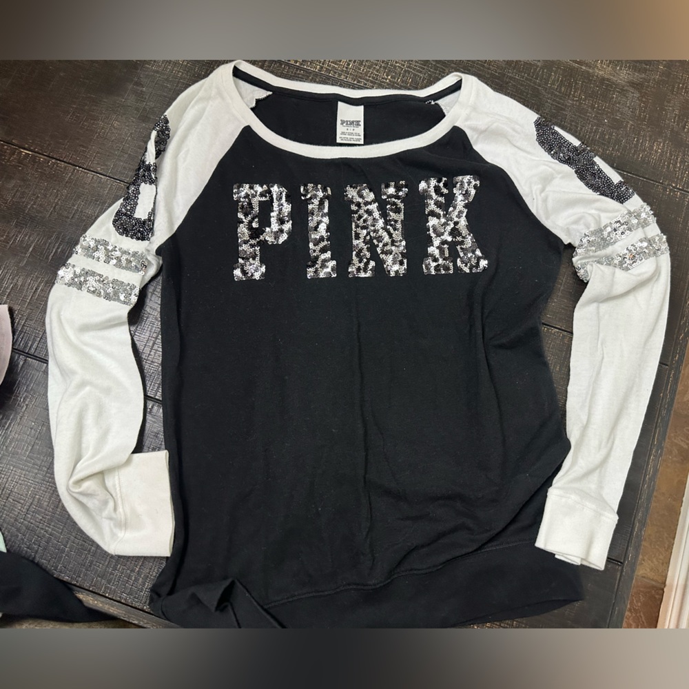 Pink long sleeve shirt